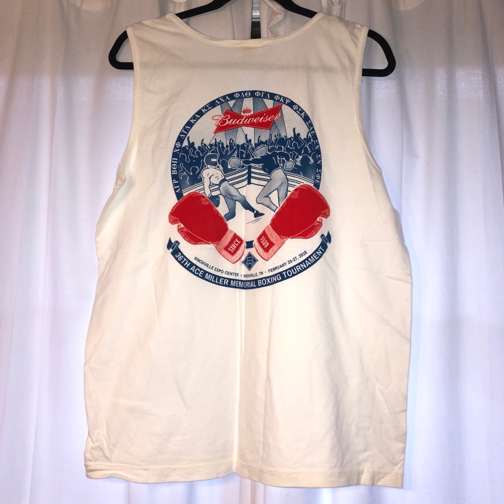 🥊Budweiser Boxing Weekend 2016 Tank | M